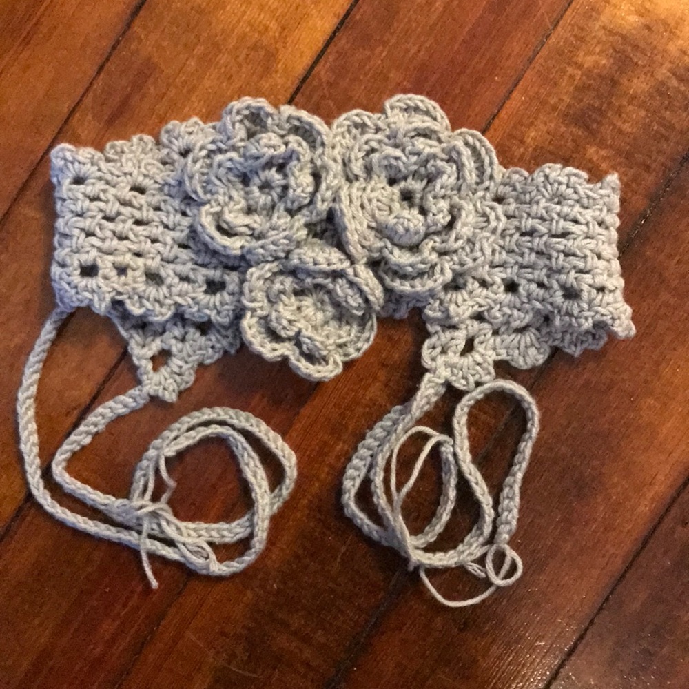 NWOT Handmade Flower headband